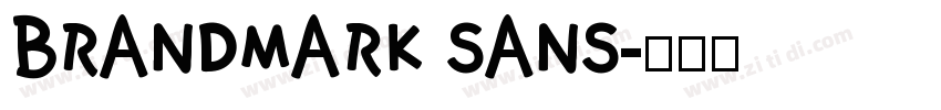 BRANDMARK SANS字体转换